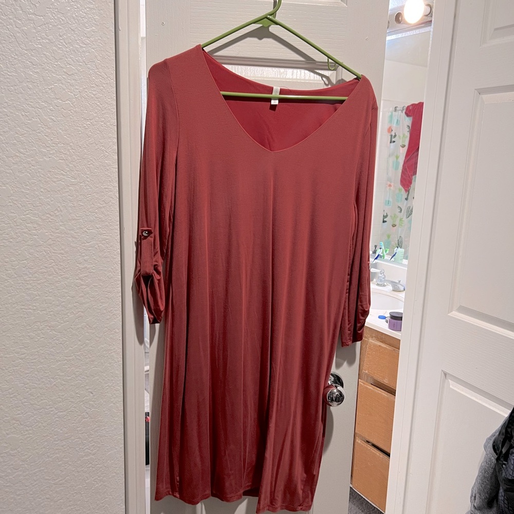 Women’s Coral Pink Maternity dress